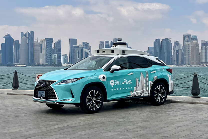Successful Robotaxi Public Trial Run at Old Doha Port